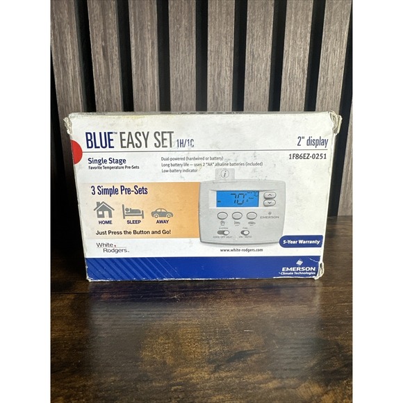 Honeywell Other - EMERSON 1F89EZ-0251 Low Volt NP Digital Tstat H or C,Wired 16X604